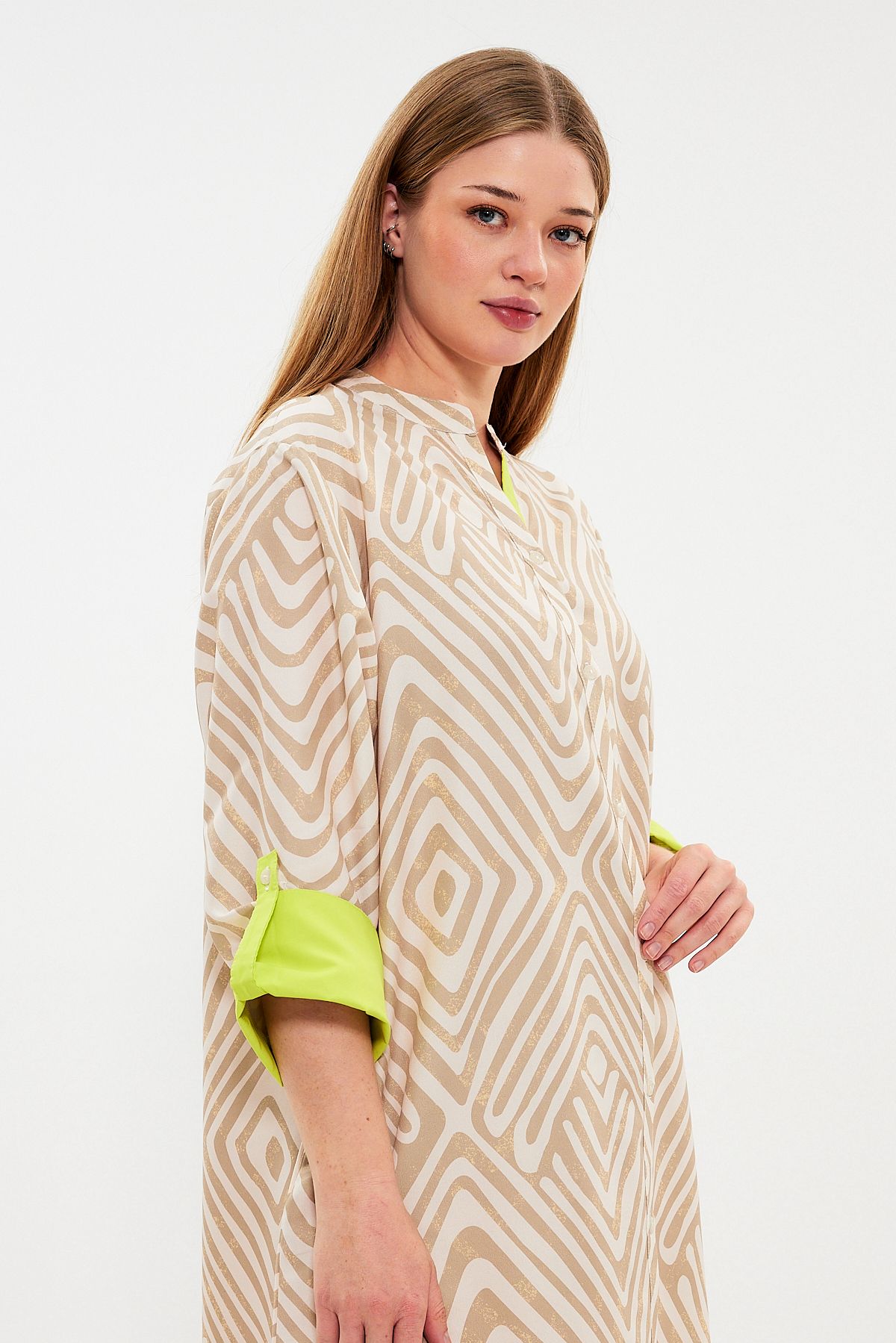 Marsel Boho Midi Tunic Dress